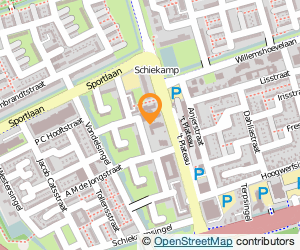 Bekijk kaart van Obs Jan Campert, locatie Slauerhoffstraat in Spijkenisse
