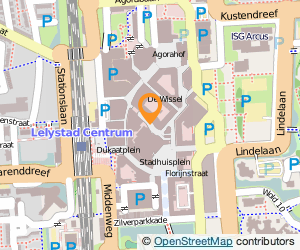 Bekijk kaart van Fresh-Food Restaurant 'Aight' in Lelystad