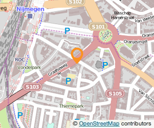Bekijk kaart van De Roo Horeca B.V.  in Nijmegen