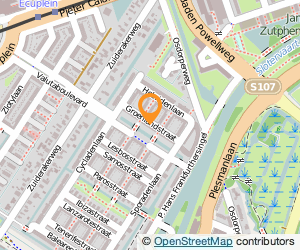 Bekijk kaart van Studio Hart  in Amsterdam