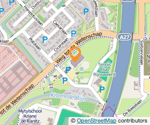 Bekijk kaart van Utrechtse Zwemclub-Star-Combinatie in Utrecht