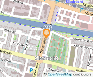 Bekijk kaart van Klussen- en Rietdekkersbedrijf P. van Hoorne in Sliedrecht