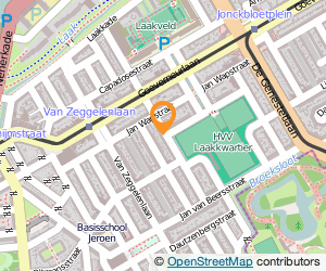 Bekijk kaart van Wegen Armani  in Den Haag