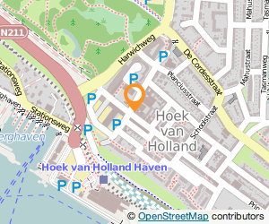 Bekijk kaart van Café Prins Hendrik  in Hoek Van Holland