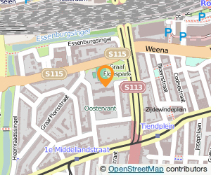Bekijk kaart van Stg. v. Interconf./Alg. Bijz. voortgezet onderw. te R'dam eo in Rotterdam