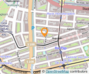 Bekijk kaart van Ben Vos Beheer B.V.  in Amsterdam