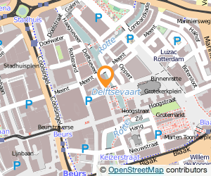 Bekijk kaart van Wijnbar Janssen en van Dijk  in Rotterdam