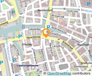 Bekijk kaart van Snackbar Downtown in Leiden