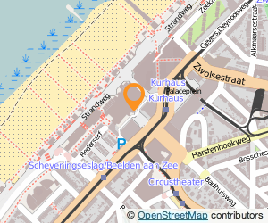 Bekijk kaart van Brasserie 't Zusje Scheveningen B.V. in Den Haag