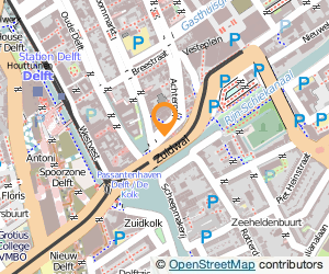 Bekijk kaart van Koffieshop 'De Boeddha'  in Delft