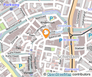 Bekijk kaart van Studio vijf890 B.V.  in Schiedam