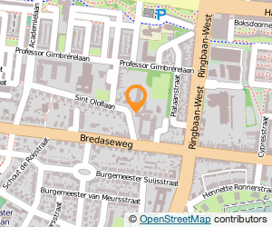 Bekijk kaart van Woonzorgcentrum Notre Dame  in Tilburg