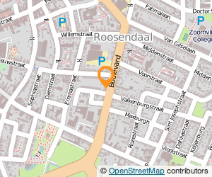 Bekijk kaart van Fysiotherapie Boulevard in Roosendaal