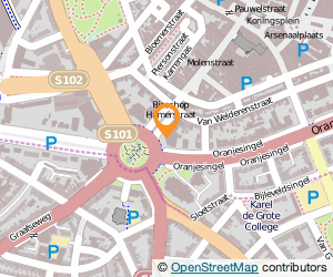 Bekijk kaart van Personeelsvereniging Rabobank Rijk van in Nijmegen