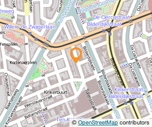 Bekijk kaart van Fysiotherapie Elisabeth Wolffstraat in Amsterdam