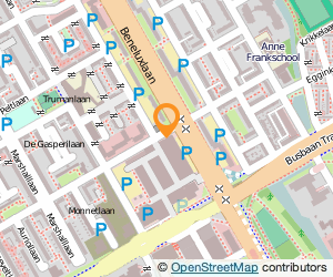 Bekijk kaart van Stichting Gezondheidscentrum Kanaleneiland in Utrecht
