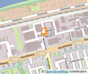 Bekijk kaart van V.O.F. Automobielbedrijf Kloppers in Rotterdam