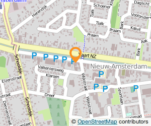 Bekijk kaart van Kring Apotheek De Vaart in Nieuw-Amsterdam