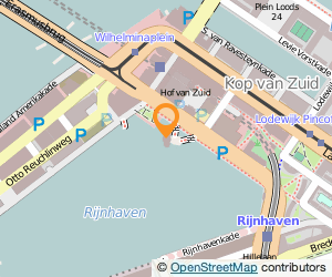 Bekijk kaart van Drijvend Paviljoen  in Rotterdam