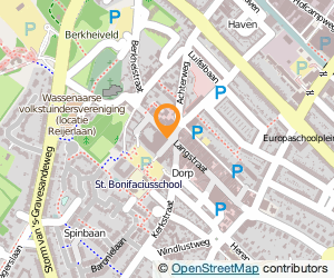 Bekijk kaart van Bibliotheek Voorschoten in Wassenaar
