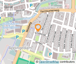 Bekijk kaart van Taekwon-Do Academie Jan Ekema  in Appingedam