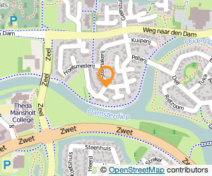 Bekijk kaart van Pedicurepraktijk Joke Bijlsma-Vos in Delfzijl