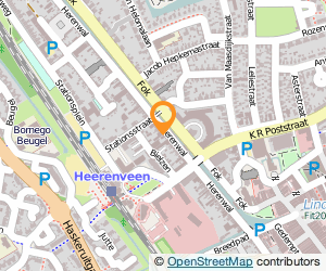 Bekijk kaart van Joh. Bakker  in Heerenveen