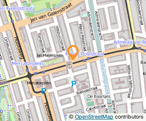 Bekijk kaart van Restaurant/Grillroom Pera  in Amsterdam