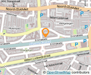 Bekijk kaart van De Vries & Luiks Bureau voor Effectieve Reclame in Leeuwarden