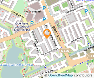 Bekijk kaart van Mondiaal Rijopleidingen in Amsterdam