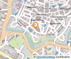 Bekijk kaart van Grand Cru Café Public B.V.  in Zwolle