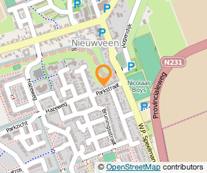Bekijk kaart van Ipse de Bruggen Parkstraat 14  in Nieuwveen