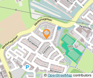 Bekijk kaart van Praktijk Muizenberg 67  in Breda