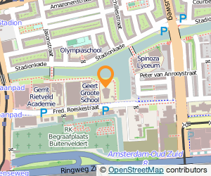 Bekijk kaart van Tweede Openluchtschool  in Amsterdam