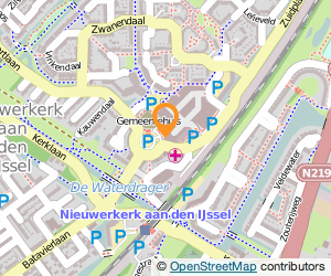 Bekijk kaart van Brasserij de Berg  in Nieuwerkerk aan den Ijssel