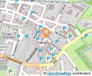 Bekijk kaart van Lunchroom De Blink in Uithuizen