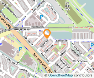Bekijk kaart van Straat één in Spijkenisse
