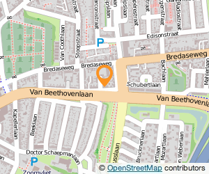 Bekijk kaart van V.O.F. MJ Wanden & Plafonds  in Roosendaal