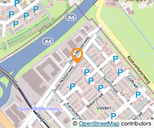 Bekijk kaart van Tandartspraktijk De Hoektand  in Den Haag