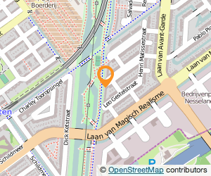 Bekijk kaart van Gaby Jacobs Professionele Voetverzorger in Rotterdam
