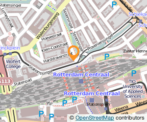 Bekijk kaart van Supermarkt & Slijterij Centraal in Rotterdam
