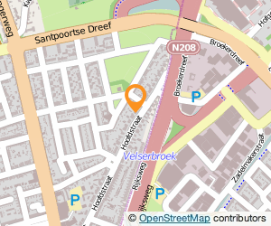 Bekijk kaart van De Burcht Administratieve Services & ICT Support in Santpoort-Noord