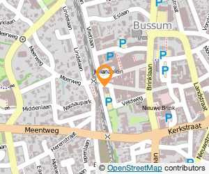 Bekijk kaart van Brasserie Drusius  in Bussum