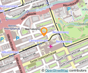 Bekijk kaart van Honderd Deuren  in Amsterdam