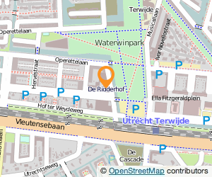 Bekijk kaart van De Ridderhof  in Utrecht