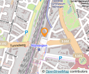 Bekijk kaart van Stichting Doornroosje  in Nijmegen