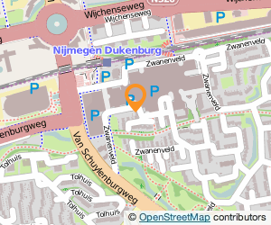 Bekijk kaart van P-OSS  in Nijmegen