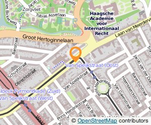 Bekijk kaart van Hotel 96 B.V.  in Den Haag