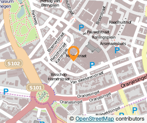 Bekijk kaart van Coffeeshop Dreadlock & Jetset in Nijmegen