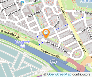 Bekijk kaart van Centrum voor Verbaal en Hypnotherapie in Groningen